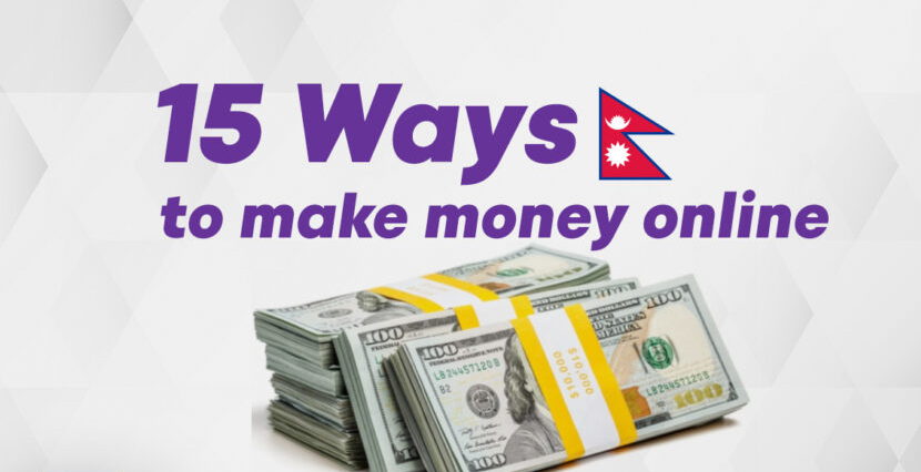 Make money online in Nepal