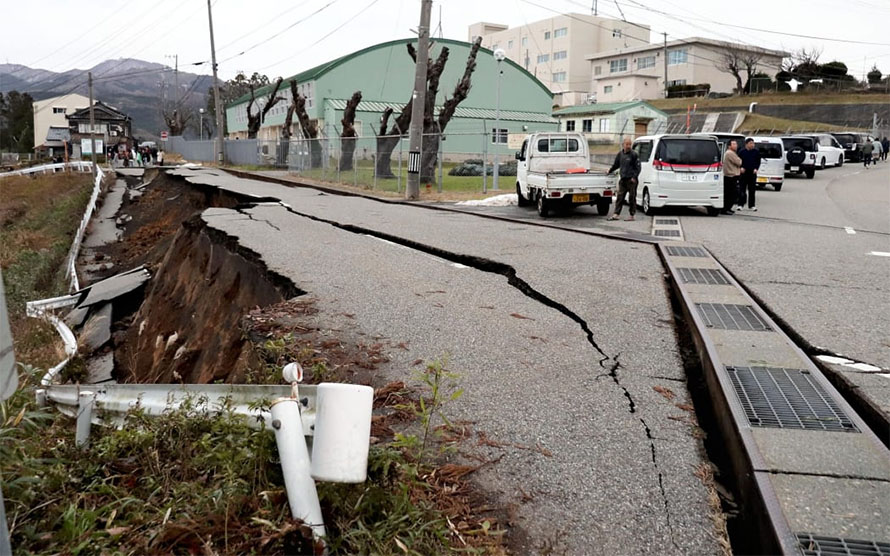 जापानमा शक्तिशाली भूकम्पपछि सुनामीको चेतावनी